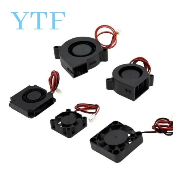 Cooling Fan 3010 4010 5010 Mm 2Pin Wire DC 5V-24V
