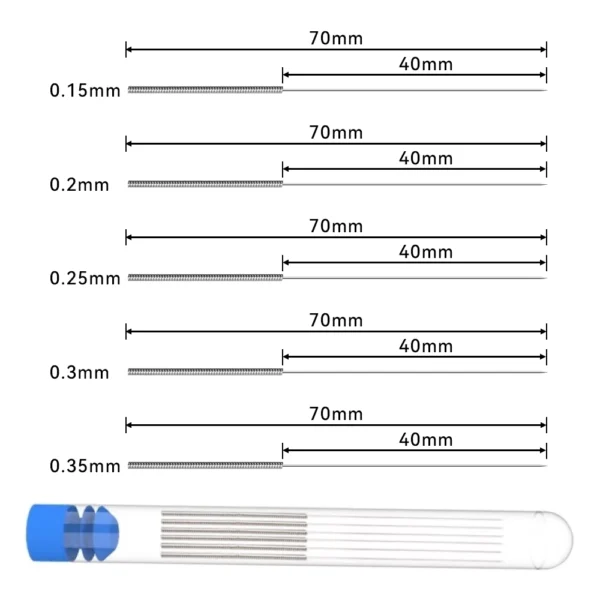 3D Printer Nozzle Cleaning Kit Stainless Steel Needles