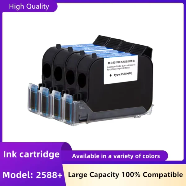 42ML Quick-Drying Ink Cartridge 12.7mm for Handheld Printers