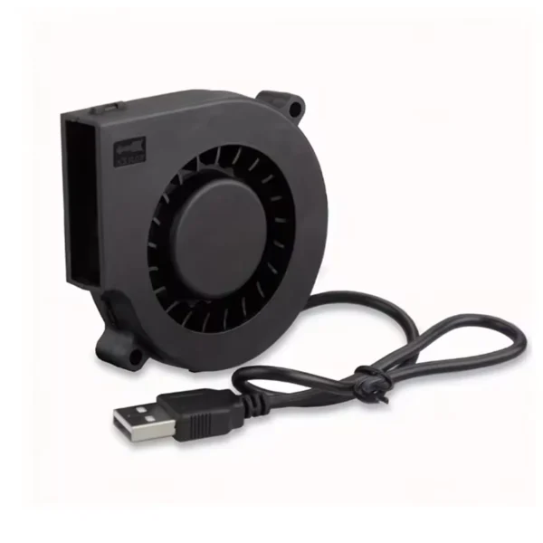 75mm USB Cooling Turbo Blower Brushless Fan 5V DC
