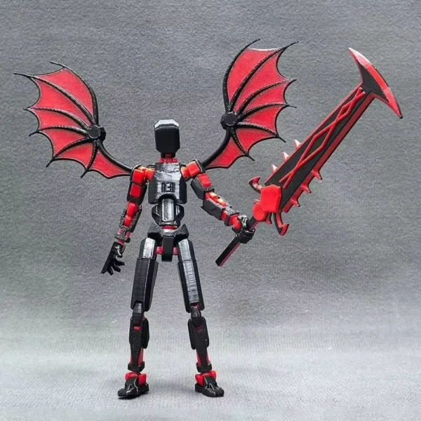 3D Printed Multi-Jointed Reaper Robot Model 13cm