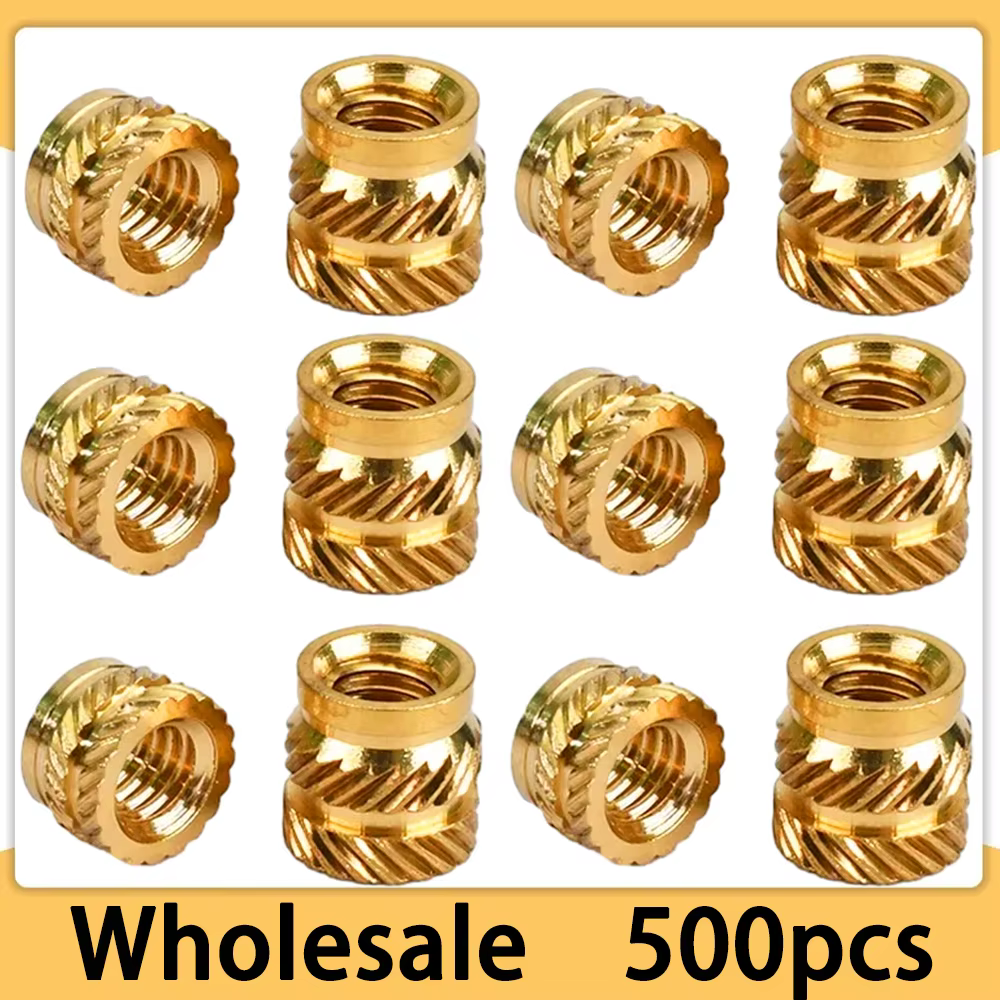 500pcs Brass Threaded Nutserts M2-M5 for 3D Printing