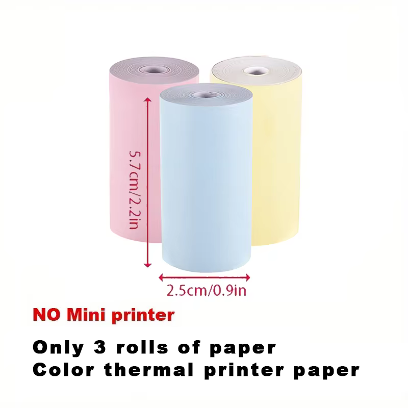 Portable Mini Wireless Thermal Printer Bluetooth 203dpi