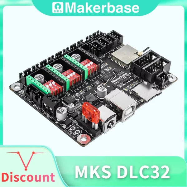 Makerbase MKS DLC32 GRBL Controller with ESP32 WiFi & Touchscreen