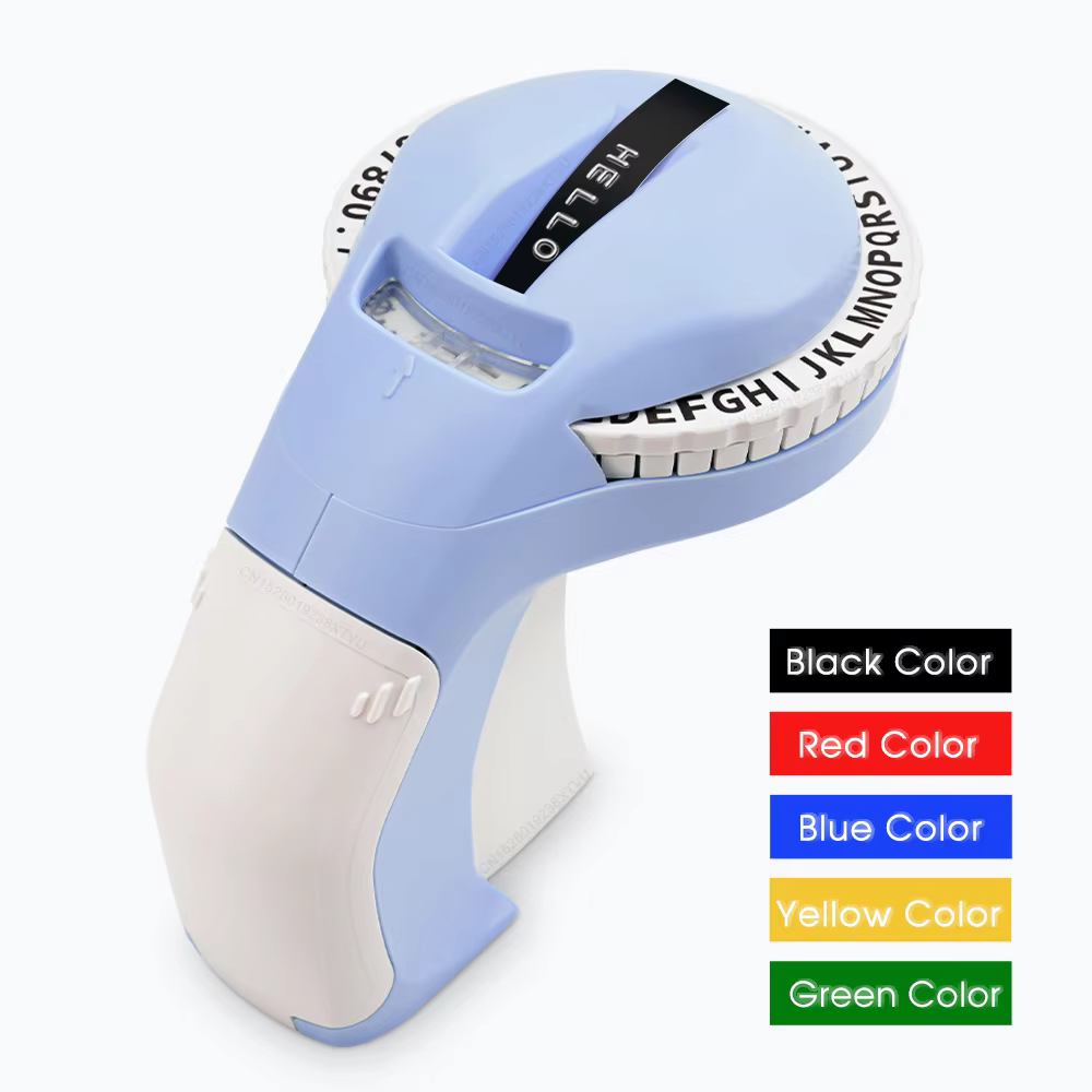 Portable B90 3D Embossing Label Maker Compatible with Dymo