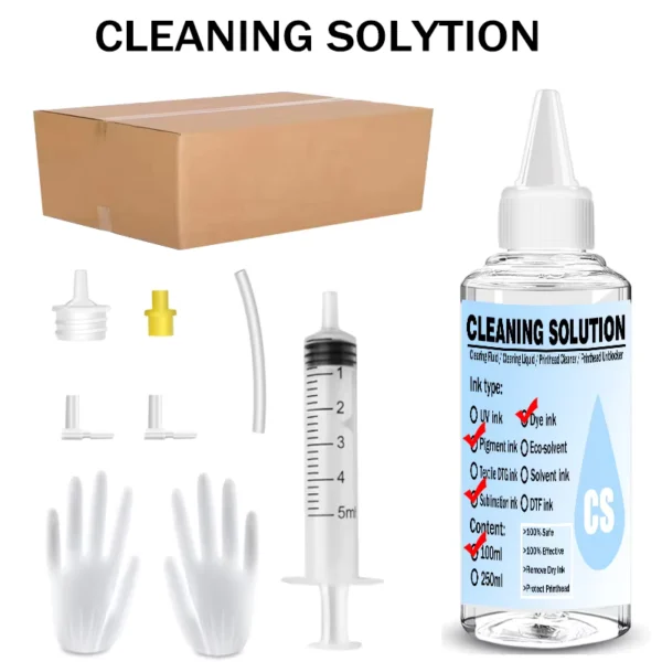 Printer Cleaning Fluid for Canon HP Epson Brother