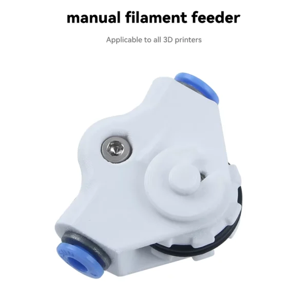 Manual Filament Feeder for Smooth 3D Printer Feeding