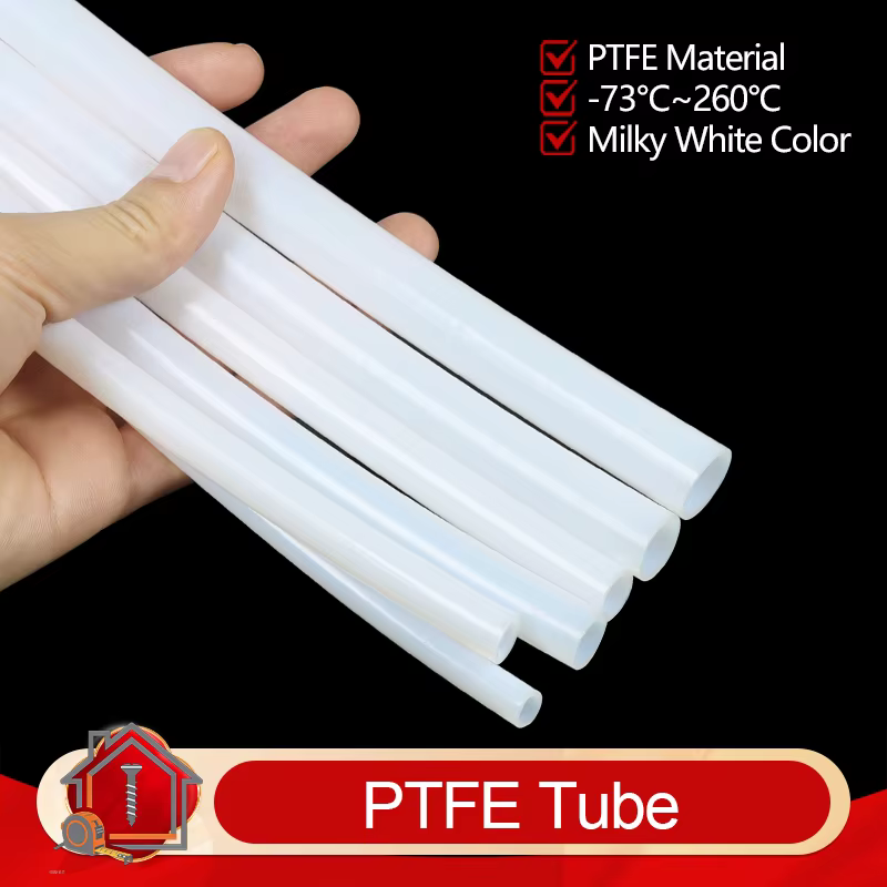 Milk White PTFE Insulated Tube for 3D Printer Extruders