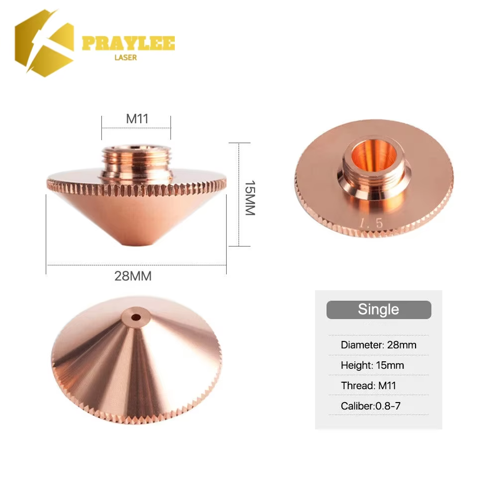 Praylee Laser Nozzles for Raytools & Bodor Machines