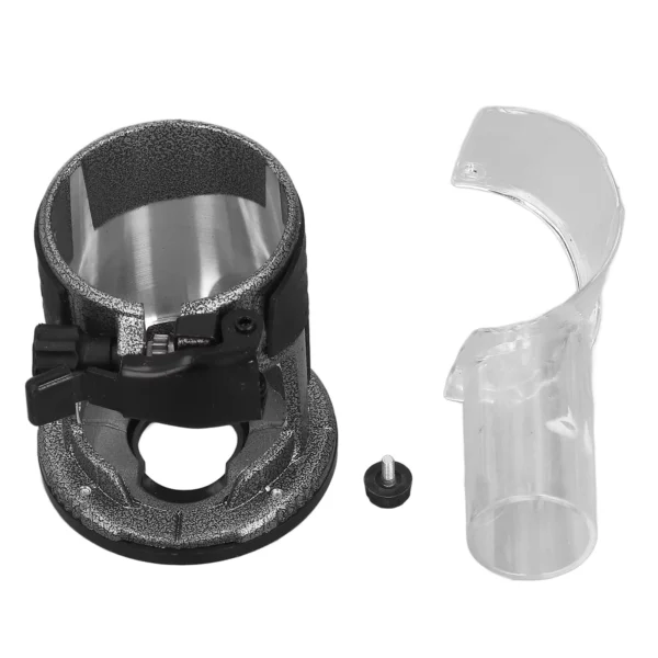 Adjustable Aluminum Alloy Plunge Router Base with Dust Cover