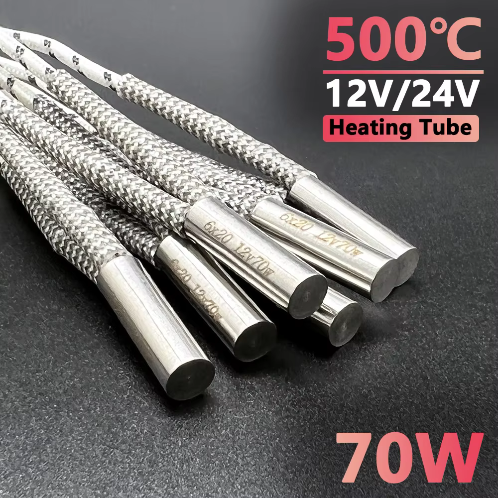 JKHJ 12/24V 70W Heating Cartridge for 3D Printers