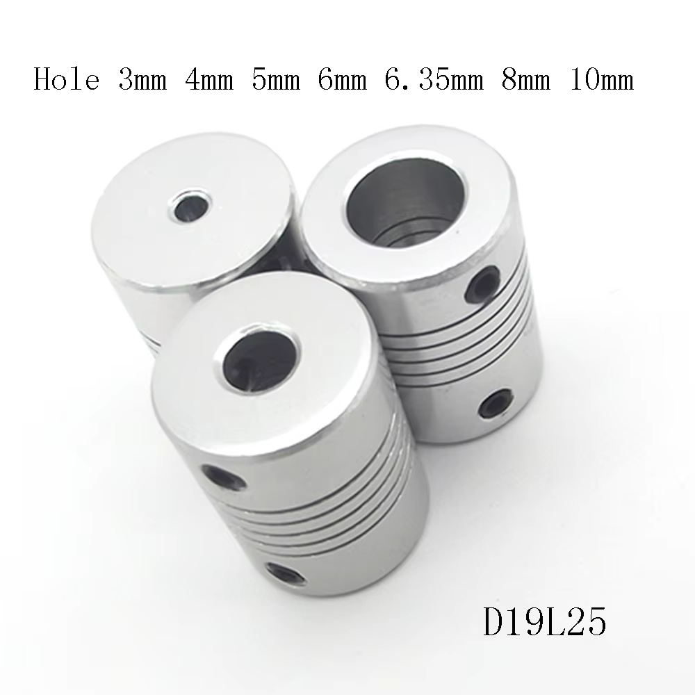 D19L25 19mm Aluminum Flexible Coupling for Stepper Motor
