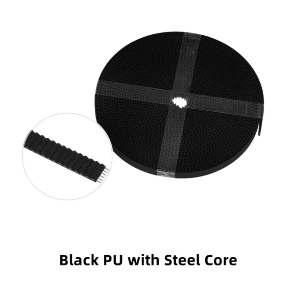 GT2 Timing Belt Rubber PU Steel Core 6mm 10mm Width