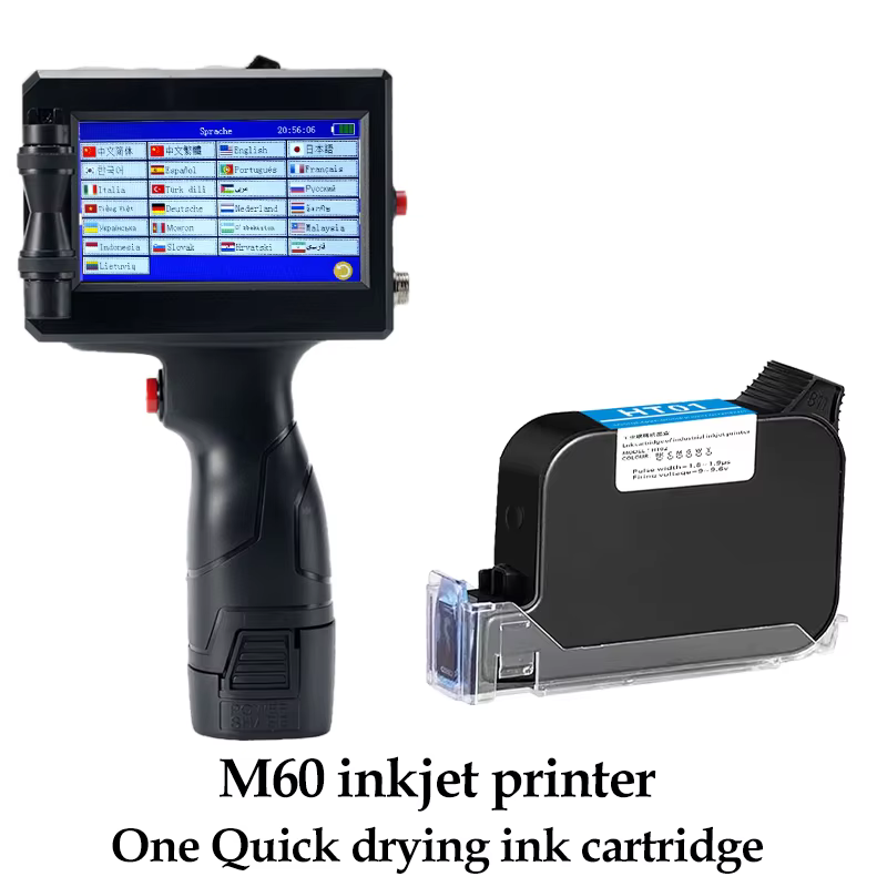 Portable Handheld Inkjet Printer 12.7mm Height