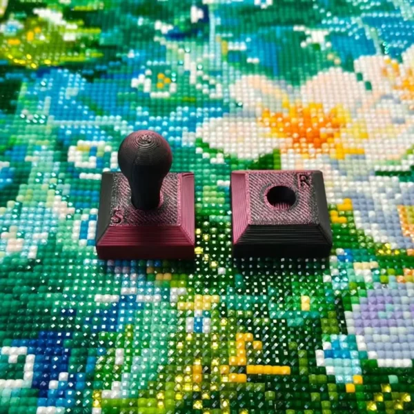 Ergonomic Multi-Color Diamond Painting Embossing Roller