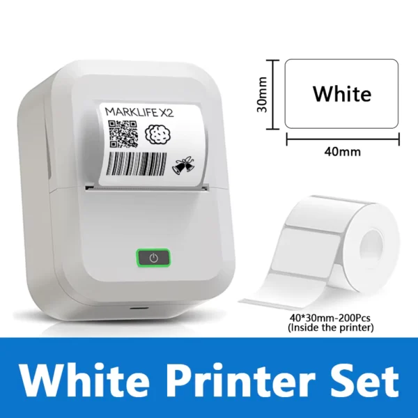 Marklif X2 Mini Portable Thermal Label Printer