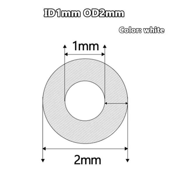 1 Meter PTFE Tube for 3D Printer Bowden J-head