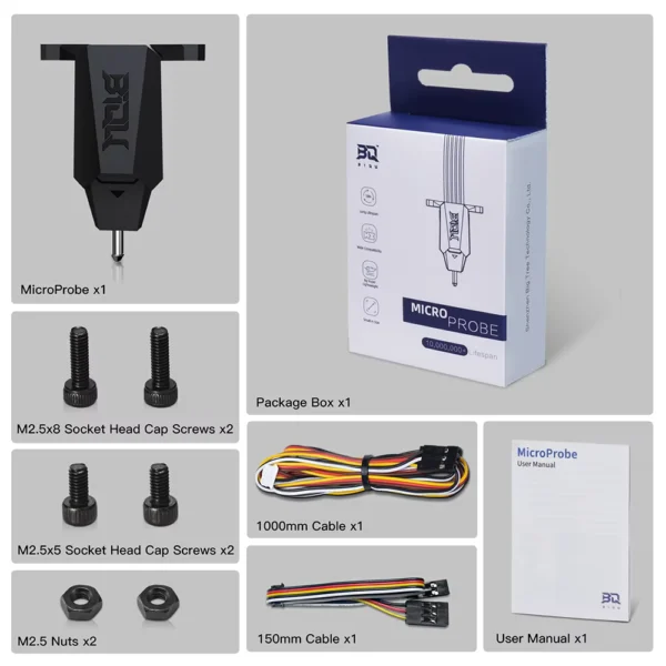 BIGTREETECH MicroProbe V2 Auto Leveling Sensor for 3D Printers