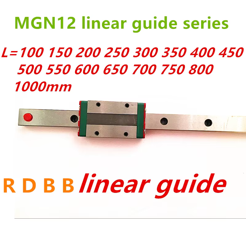 12mm MGN12 Linear Guide Rail with MGN12H or MGN12C Block