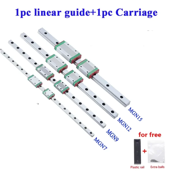 MGN Linear Guide and Carriage for 3D Printers