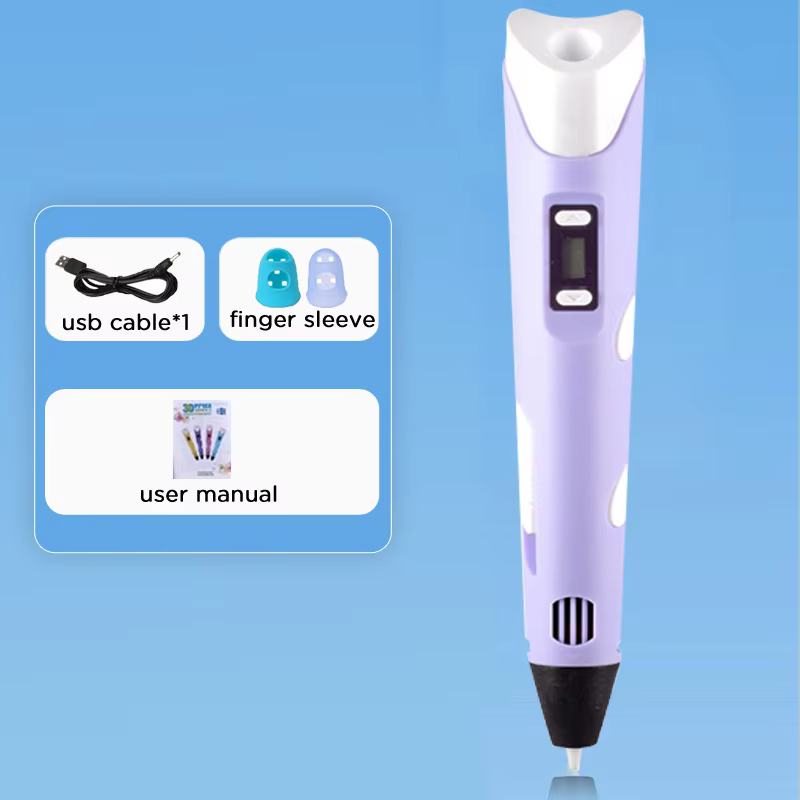 JuniorCare 3D Printing Pen with LCD Screen for Kids