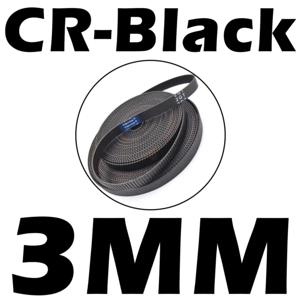 POWGE GT 2M Open Ended Timing Belt 3-15mm Width