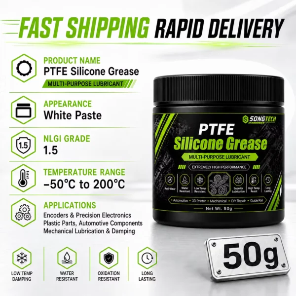 PTFE Silicone Grease Waterproof Lubricant for 3D Printers