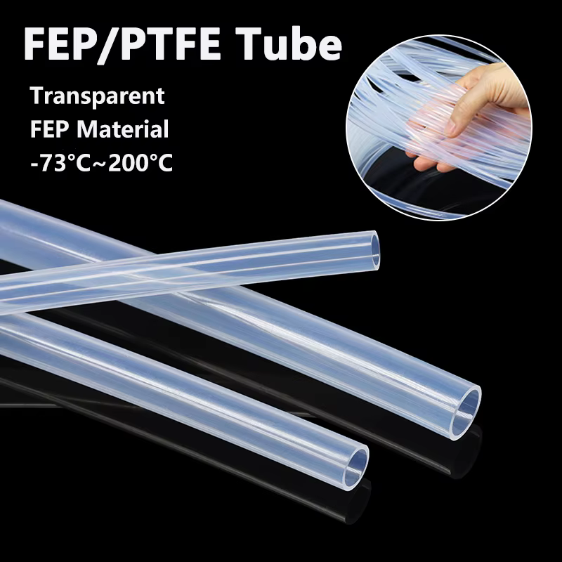 FEP PTFE Tube High Temp Insulated Extruder Pipe 3D Printer