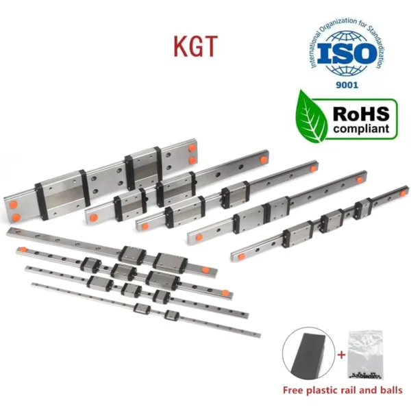 KGT Miniature Linear Guide Rail MGN9 MGN12 CNC Parts