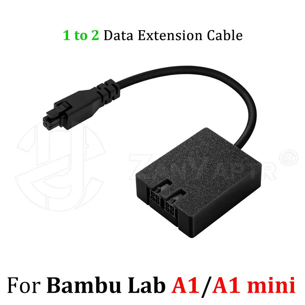 4Pin 4-to-1 AMS Expansion Port Adapter for Bambu Lab 3D Printers