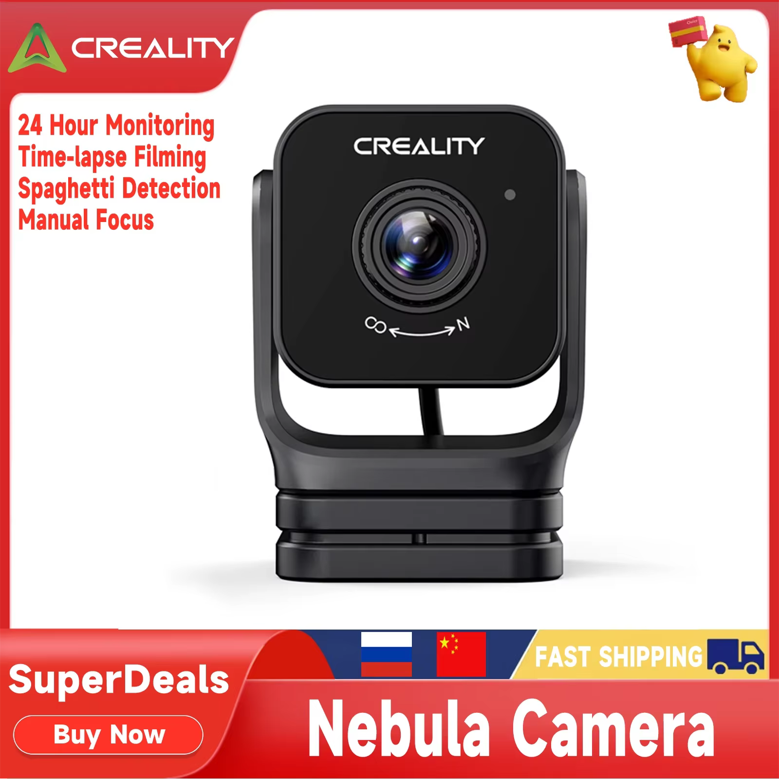 Creality Nebula Camera HD USB 3D Printer Monitor