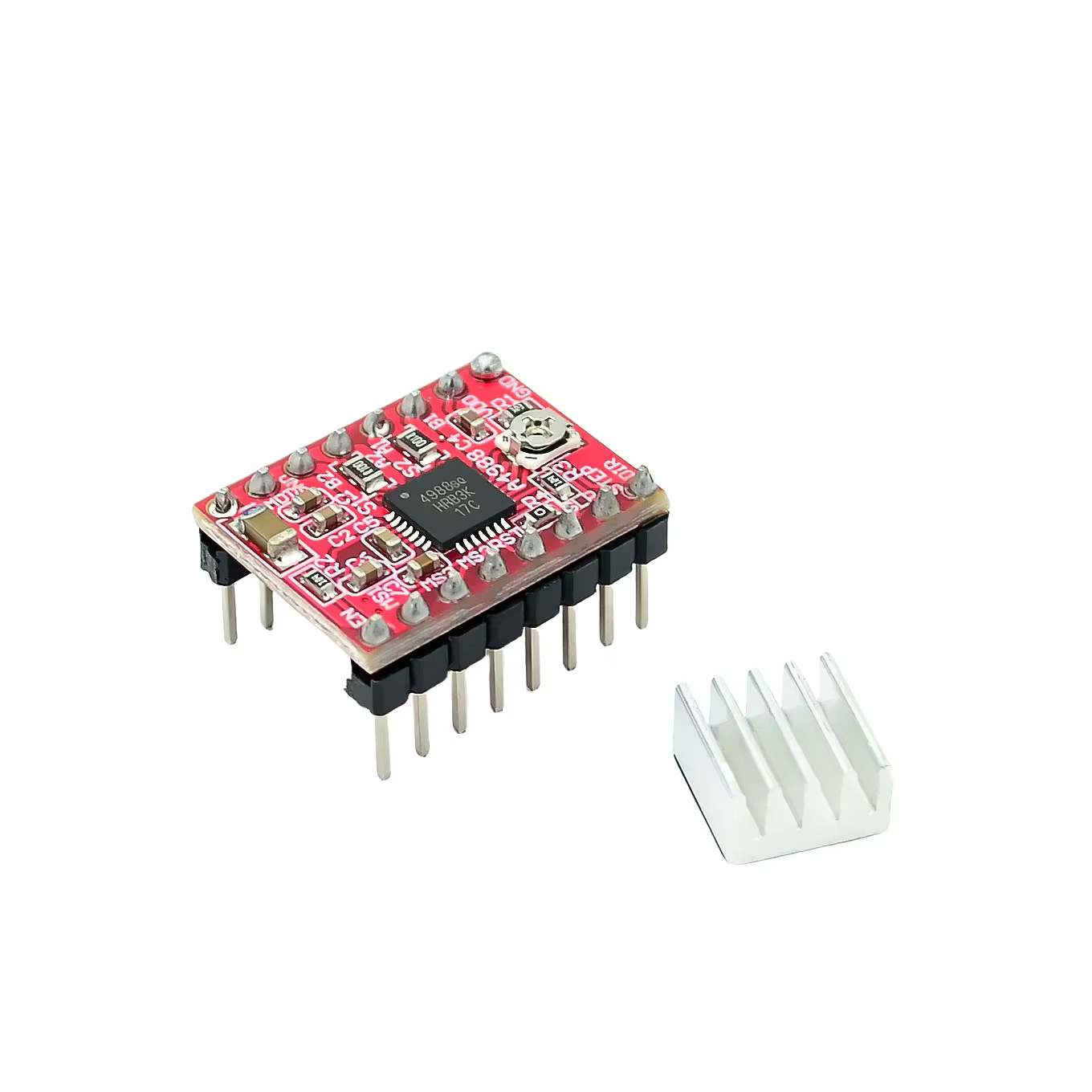 A4988 Stepper Motor Driver with Heat Sink for 3D Printers