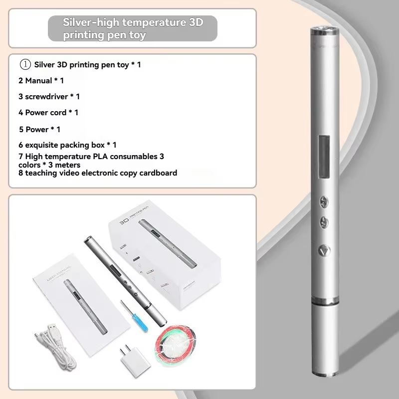 RP900A OLED Screen 3D Printing Pen with 6 Speeds