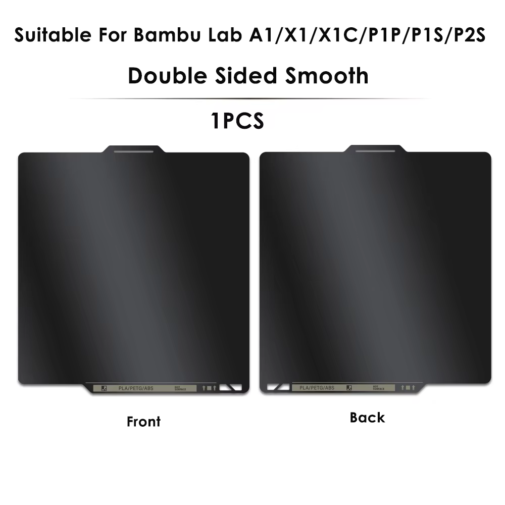 Bambu Smooth PEI Plate 257x257mm for Bambu Lab 3D Printers