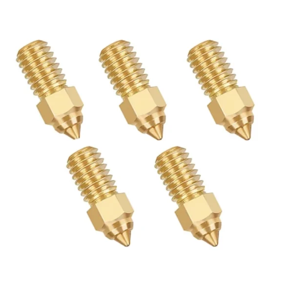 Ender 3 V3 SE 0.4mm Brass Nozzles 5PCS M6 Hotend