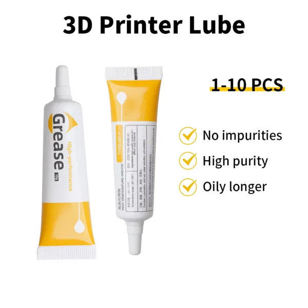 Gear Grease Lubricant for 3D Printers Bambu Lab Models