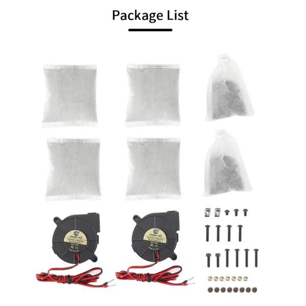FYSETC Nevermore V6 DUO Activated Carbon Filters Kit
