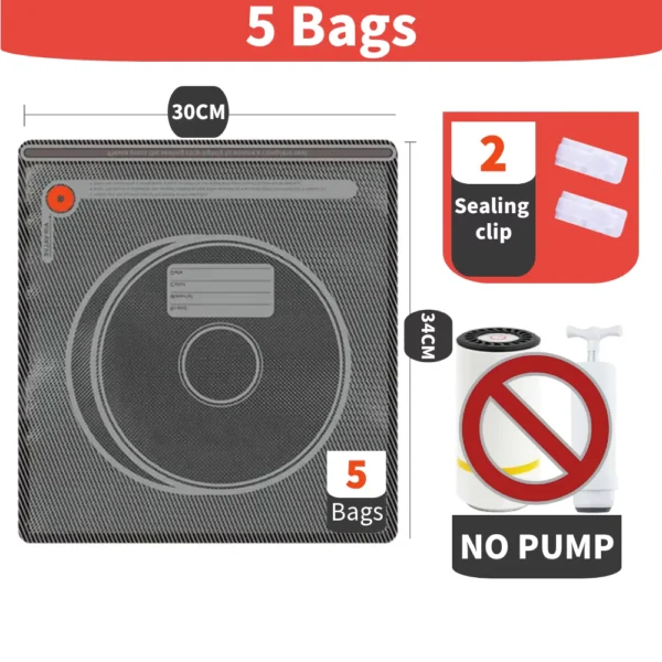 3D Vacuum Filament Storage Bag for PLA ABS PETG