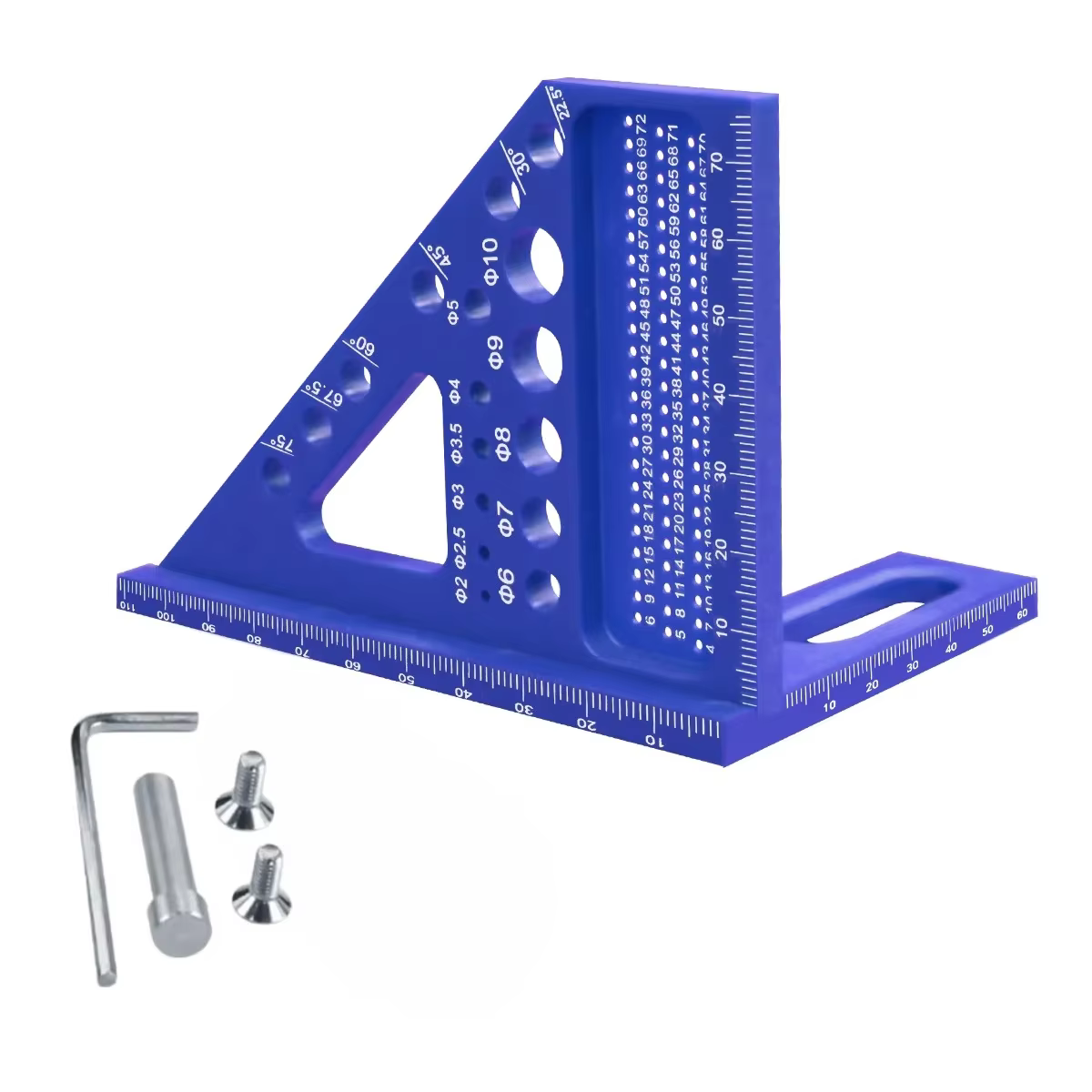 3D Multi-Angle Plastic Combination Tool for Woodworking