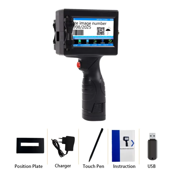 BX-H15 Portable Inkjet Printer with Touch Control