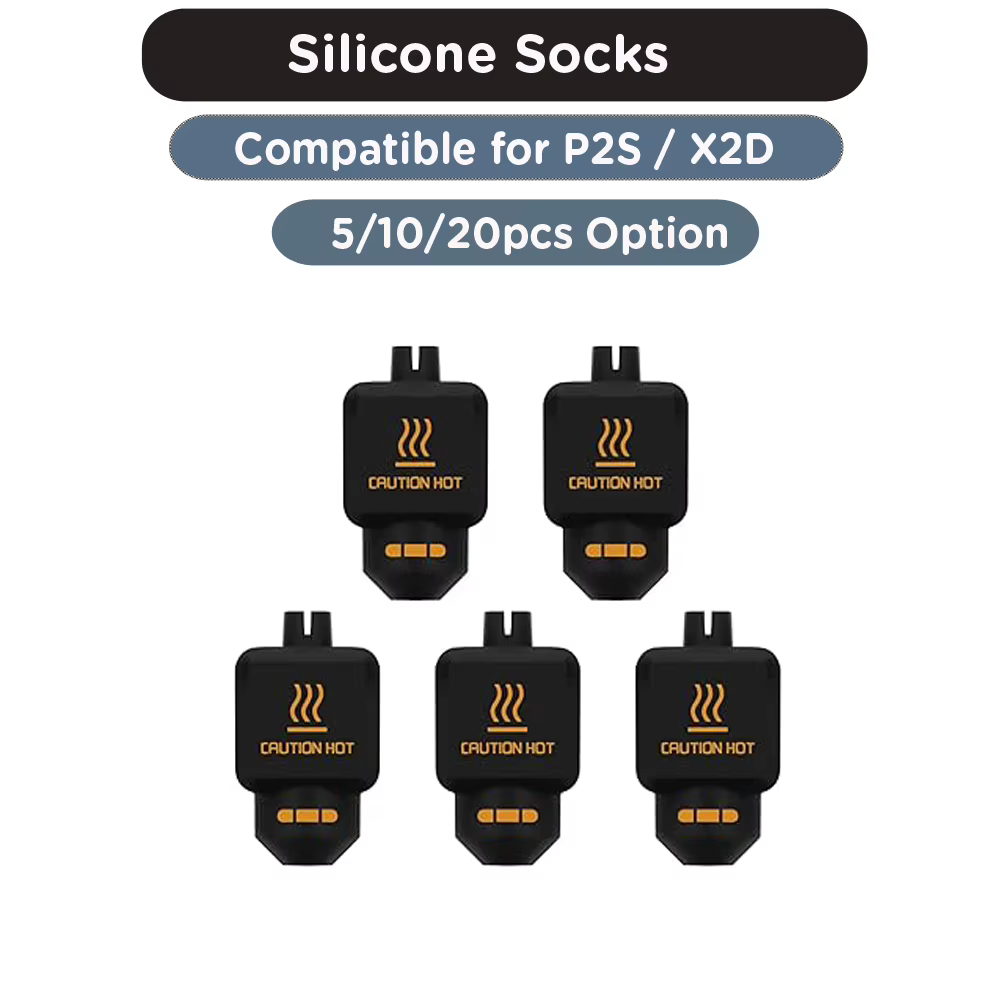 Silicone Heat Insulation Socks for Bambu Lab Hotend