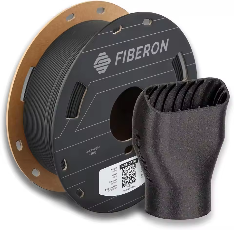 Polymaker PA6-CF20 Carbon Fiber Nylon Filament 1.75mm 0.5kg