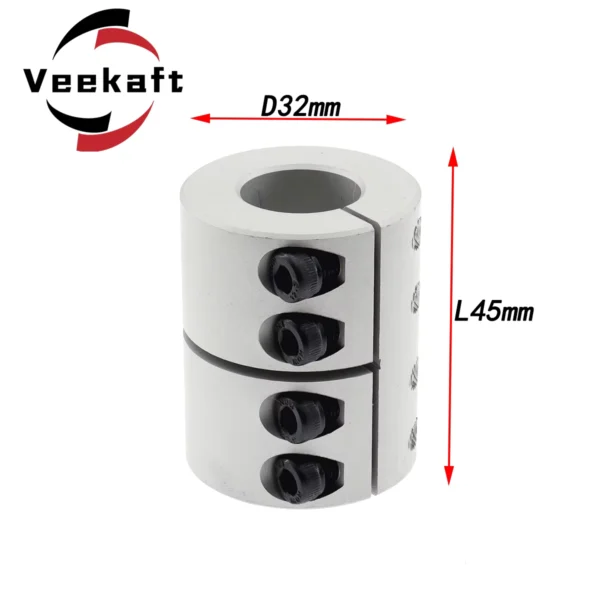 Rigid D32xL45 Aluminum Shaft Coupler for Motors