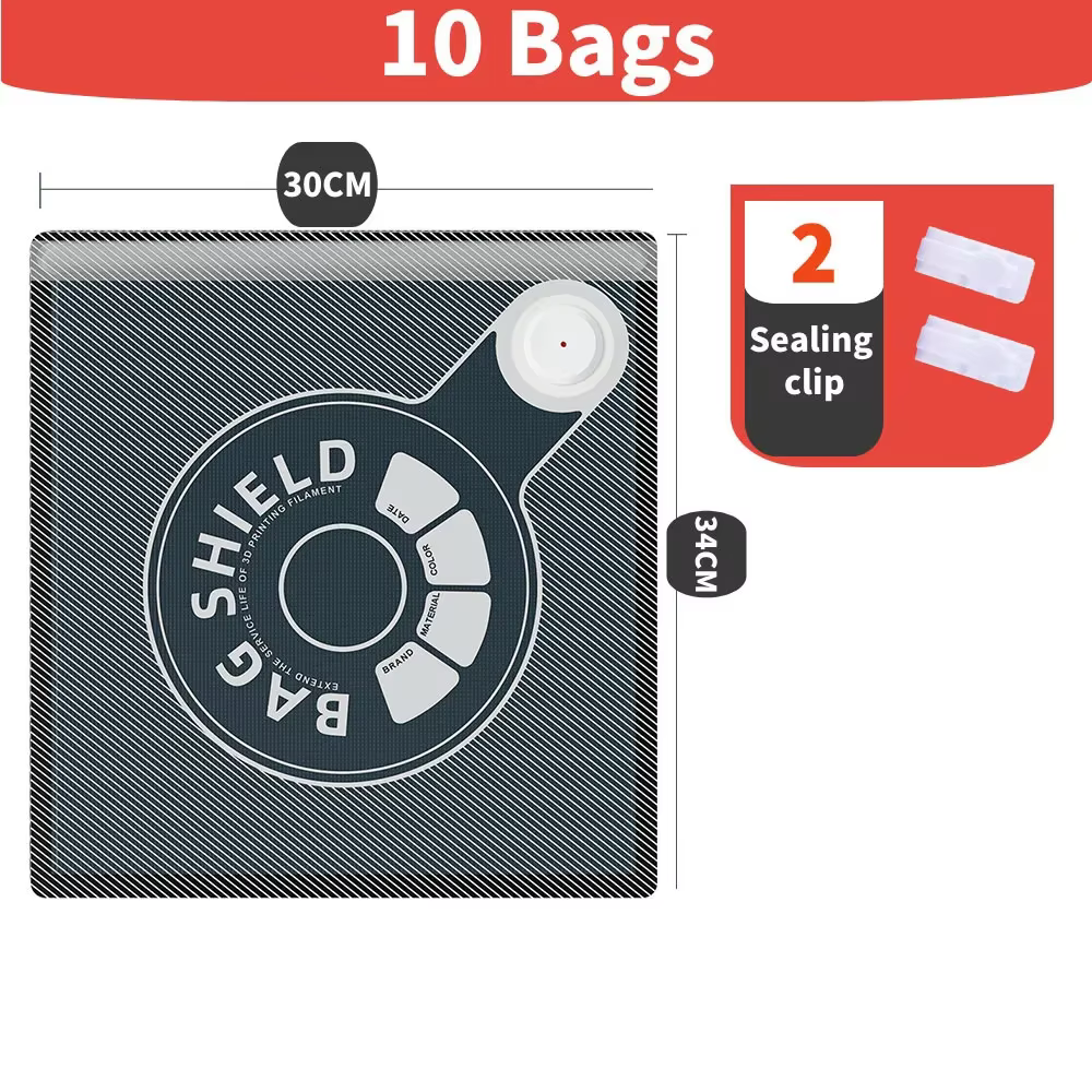 Upgraded Vacuum Filament Storage Bags for 3D Printing