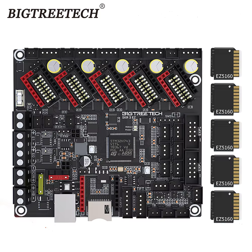 BIGTREETECH SKR 3 EZ 32Bit 3D Printer Motherboard Upgrade