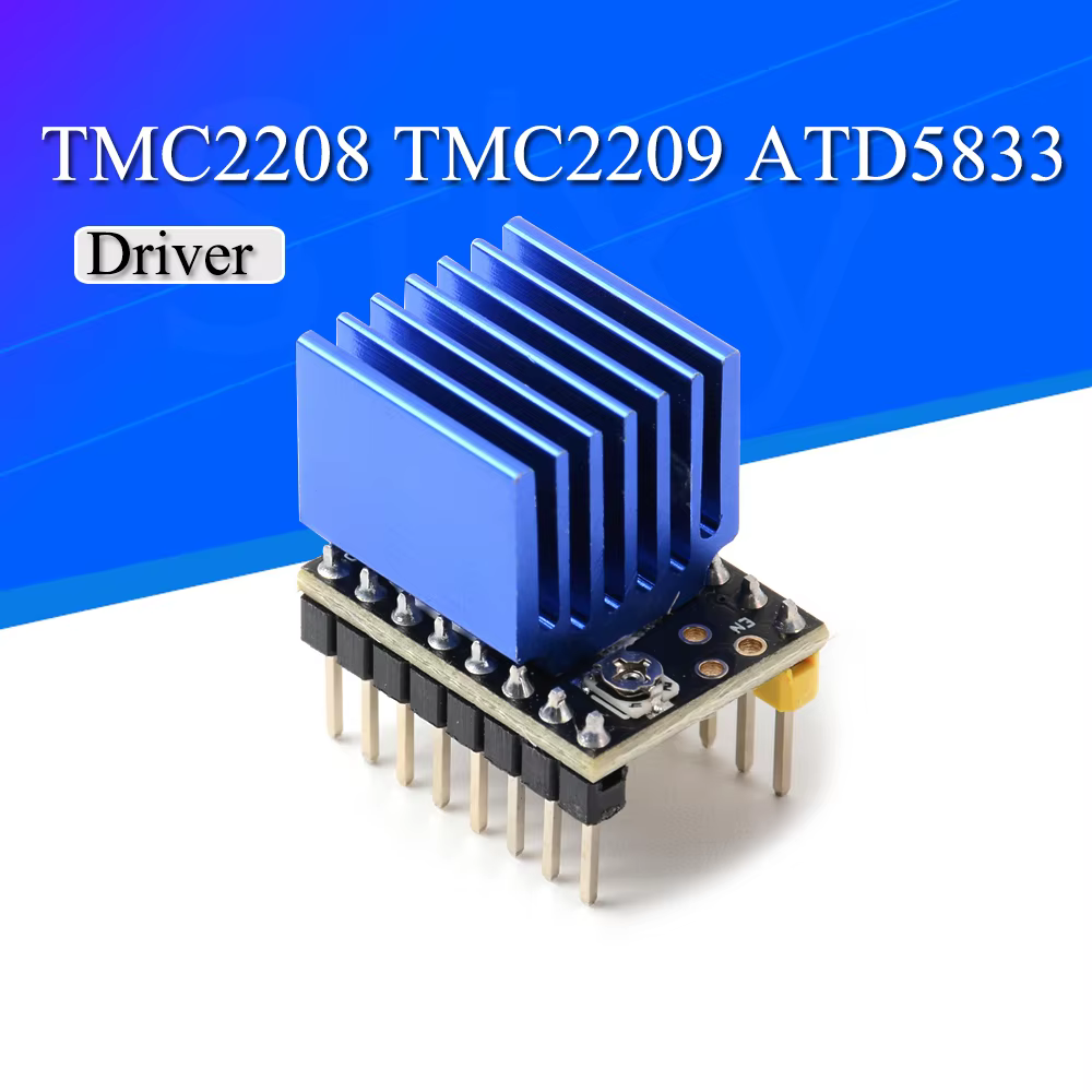 TMC2208 TMC2209 ATD5833 Stepper Motor Drivers with Heat Sink