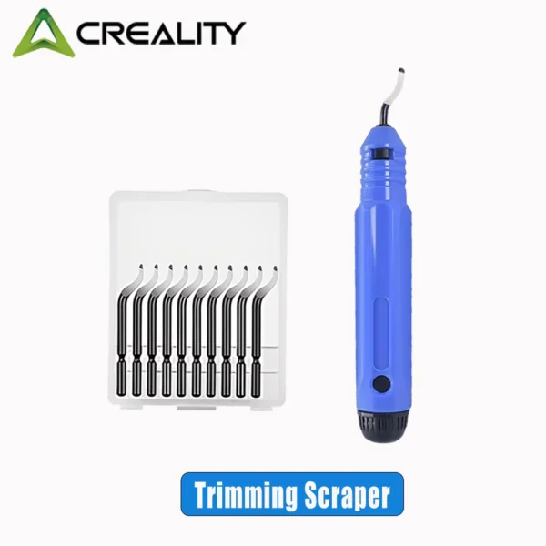 3D Printer Deburring Tool with 10 Replacement Blades