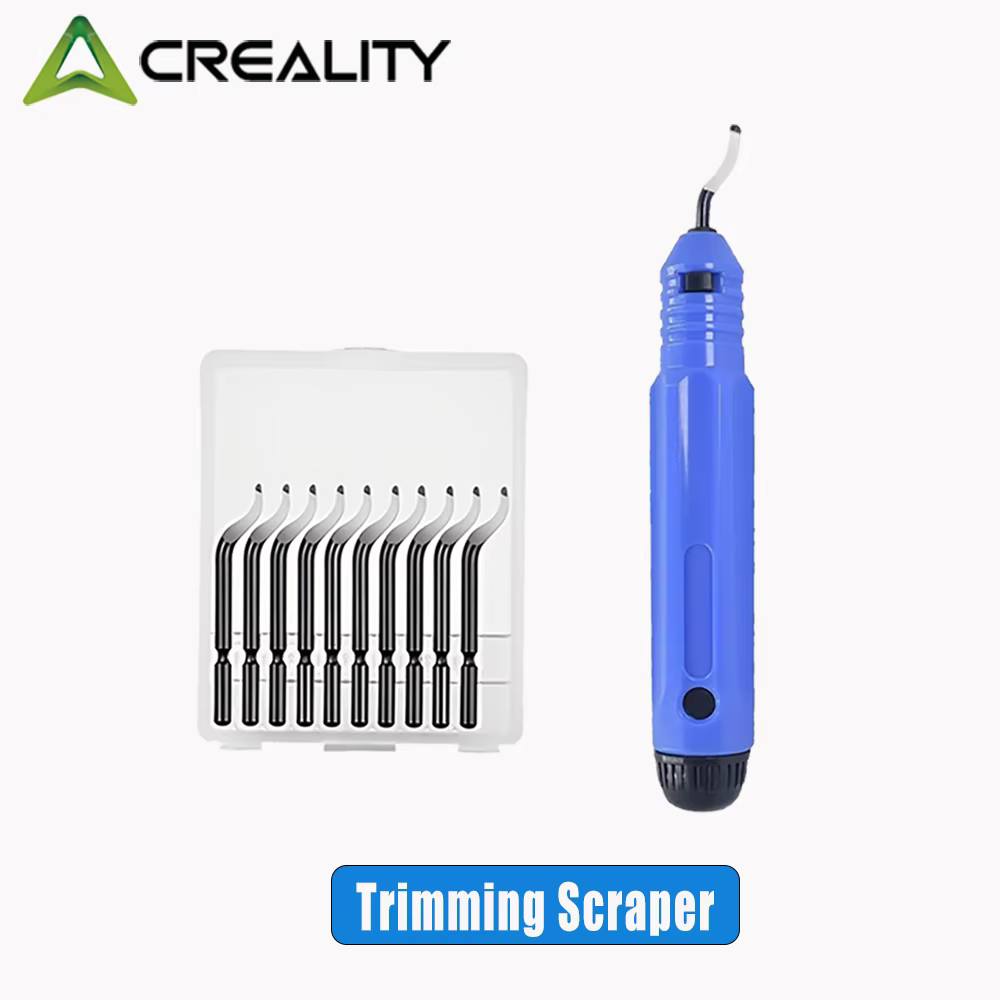 3D Printer Deburring Tool with 10 Replacement Blades