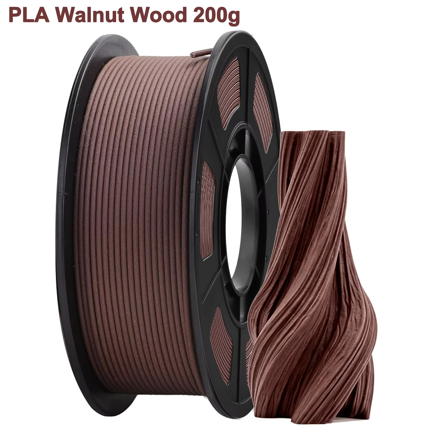 200g Wood PLA Filament 1.75mm for FDM 3D Printer