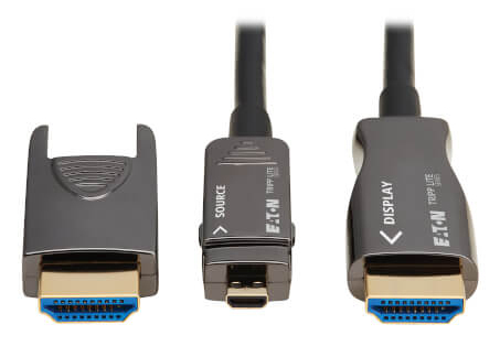 Eaton 20m 8K Fiber Optic HDMI Cable with Type A/D